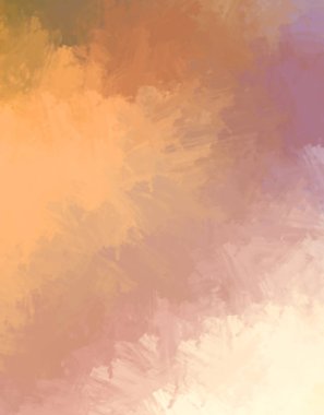 Taranmış Boyalı Soyut Arkaplan. Fırça darbesi ile boyanmış. Boya darbeleri. 2B Görüntü.