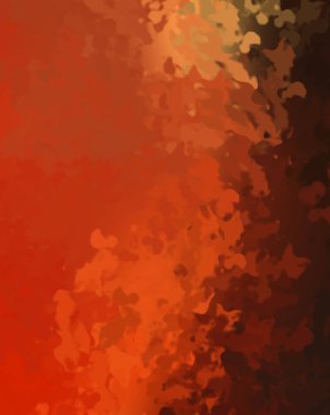 Taranmış Boyalı Soyut Arkaplan. Fırça darbesi ile boyanmış. Boya darbeleri. 2B Görüntü.