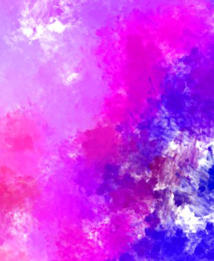 Taranmış Boyalı Soyut Arkaplan. Fırça darbesi ile boyanmış. Boya darbeleri. 2B Görüntü.