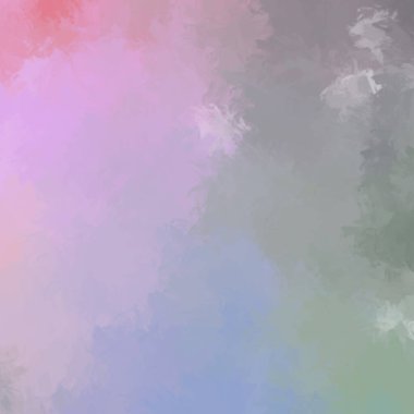 Taranmış Boyalı Soyut Arkaplan. Fırça darbesi ile boyanmış. Boya darbeleri. 2B Görüntü.