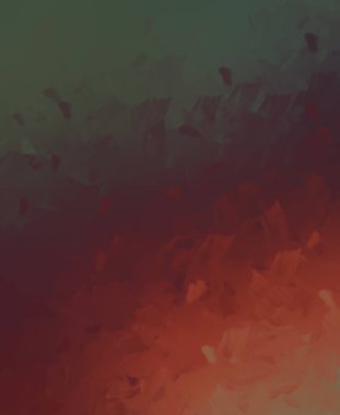 Taranmış Boyalı Soyut Arkaplan. Fırça darbesi ile boyanmış. Boya darbeleri. 2B Görüntü.