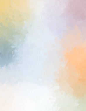 Taranmış Boyalı Soyut Arkaplan. Fırça darbesi ile boyanmış. Boya darbeleri. 2B Görüntü.