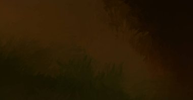 Taranmış Boyalı Soyut Arkaplan. Fırça darbesi ile boyanmış. Boya darbeleri. 2B Görüntü.