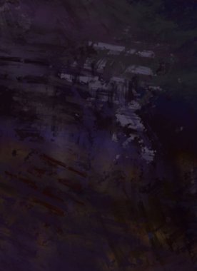 Taranmış Boyalı Soyut Arkaplan. Fırça darbesi ile boyanmış. Boya darbeleri. 2B Görüntü.