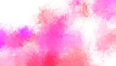 Taranmış Boyalı Soyut Arkaplan. Fırça darbesi ile boyanmış. Boya darbeleri. 2B Görüntü.