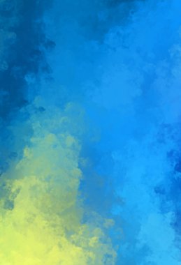 Taranmış Boyalı Soyut Arkaplan. Fırça darbesi ile boyanmış. Boya darbeleri. 2B Görüntü.