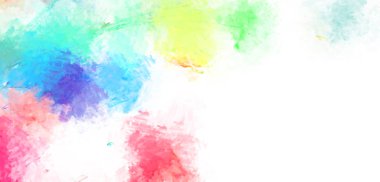 Taranmış Boyalı Soyut Arkaplan. Fırça darbesi ile boyanmış. Boya darbeleri. 2B Görüntü.