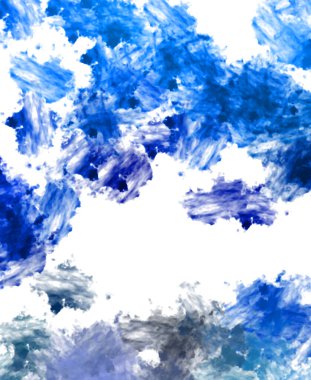 Taranmış Boyalı Soyut Arkaplan. Fırça darbesi ile boyanmış. Boya darbeleri. 2B Görüntü.