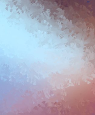 Taranmış Boyalı Soyut Arkaplan. Fırça darbesi ile boyanmış. Boya darbeleri. 2B Görüntü.