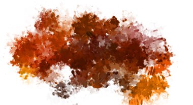 Taranmış Boyalı Soyut Arkaplan. Fırça darbesi ile boyanmış. Boya darbeleri. 2B Görüntü.