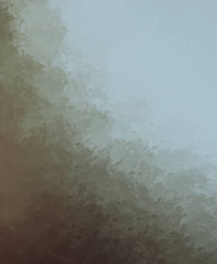 Taranmış Boyalı Soyut Arkaplan. Fırça darbesi ile boyanmış. Boya darbeleri. 2B Görüntü.