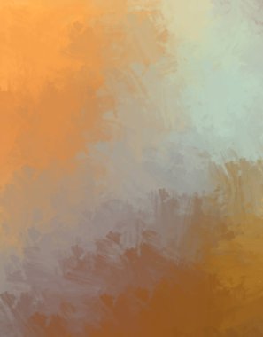 Taranmış Boyalı Soyut Arkaplan. Fırça darbesi ile boyanmış. Boya darbeleri. 2B Görüntü.