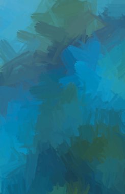 Taranmış Boyalı Soyut Arkaplan. Fırça darbesi ile boyanmış. Boya darbeleri. 2B Görüntü.