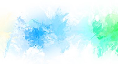 Taranmış Boyalı Soyut Arkaplan. Fırça darbesi ile boyanmış. Boya darbeleri. 2B Görüntü.