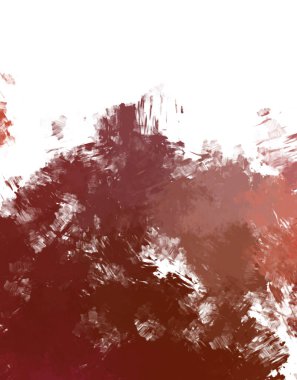 Taranmış Boyalı Soyut Arkaplan. Fırça darbesi ile boyanmış. Boya darbeleri. 2B Görüntü.