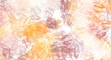 Taranmış Boyalı Soyut Arkaplan. Fırça darbesi ile boyanmış. Boya darbeleri. 2B Görüntü.