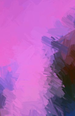 Taranmış Boyalı Soyut Arkaplan. Fırça darbesi ile boyanmış. Boya darbeleri. 2B Görüntü.