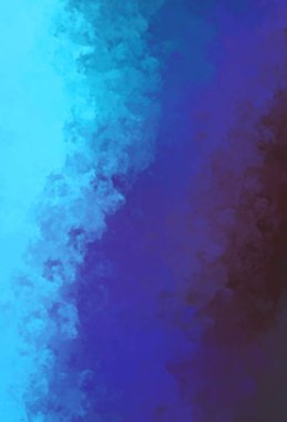 Taranmış Boyalı Soyut Arkaplan. Fırça darbesi ile boyanmış. Boya darbeleri. 2B Görüntü.