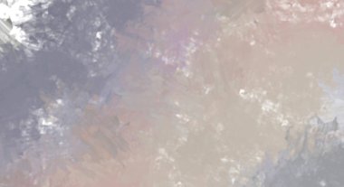 Taranmış Boyalı Soyut Arkaplan. Fırça darbesi ile boyanmış. Boya darbeleri. 2B Görüntü.