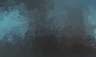 Taranmış Boyalı Soyut Arkaplan. Fırça darbesi ile boyanmış. Boya darbeleri. 2B Görüntü.