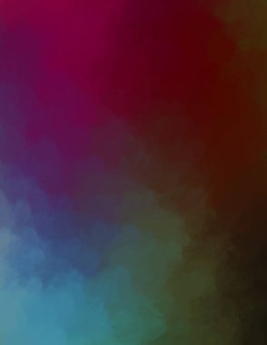 Taranmış Boyalı Soyut Arkaplan. Fırça darbesi ile boyanmış. Boya darbeleri. 2B Görüntü.