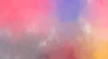 Taranmış Boyalı Soyut Arkaplan. Fırça darbesi ile boyanmış. Boya darbeleri. 2B Görüntü.