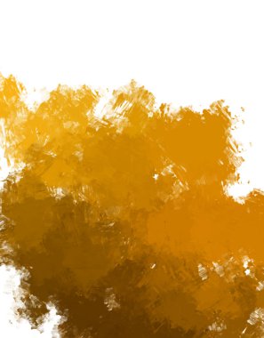 Taranmış Boyalı Soyut Arkaplan. Fırça darbesi ile boyanmış. Boya darbeleri. 2B Görüntü.