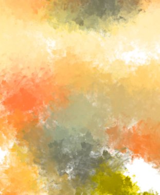 Taranmış Boyalı Soyut Arkaplan. Fırça darbesi ile boyanmış. Boya darbeleri. 2B Görüntü.