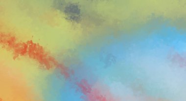 Taranmış Boyalı Soyut Arkaplan. Fırça darbesi ile boyanmış. Boya darbeleri. 2B Görüntü.