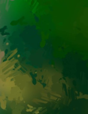 Taranmış Boyalı Soyut Arkaplan. Fırça darbesi ile boyanmış. Boya darbeleri. 2B Görüntü.