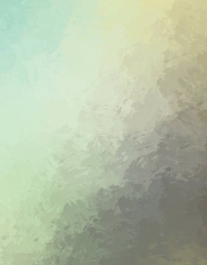 Taranmış Boyalı Soyut Arkaplan. Fırça darbesi ile boyanmış. Boya darbeleri. 2B Görüntü.