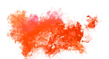 Taranmış Boyalı Soyut Arkaplan. Fırça darbesi ile boyanmış. Boya darbeleri. 2B Görüntü.