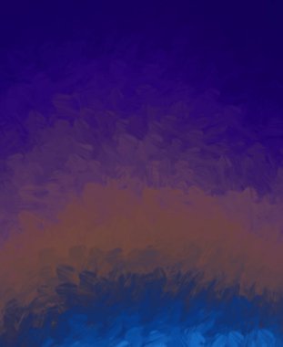 Taranmış Boyalı Soyut Arkaplan. Fırça darbesi ile boyanmış. Boya darbeleri. 2B Görüntü.