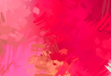 Taranmış Boyalı Soyut Arkaplan. Fırça darbesi ile boyanmış. Boya darbeleri. 2B Görüntü.