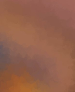 Taranmış Boyalı Soyut Arkaplan. Fırça darbesi ile boyanmış. Boya darbeleri. 2B Görüntü.