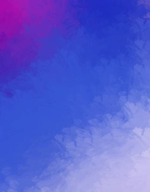 Taranmış Boyalı Soyut Arkaplan. Fırça darbesi ile boyanmış. Boya darbeleri. 2B Görüntü.