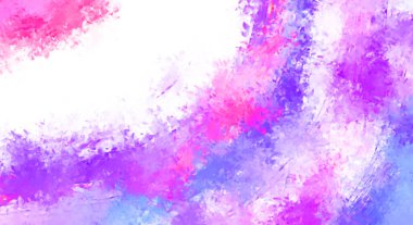 Taranmış Boyalı Soyut Arkaplan. Fırça darbesi ile boyanmış. Boya darbeleri. 2B Görüntü.