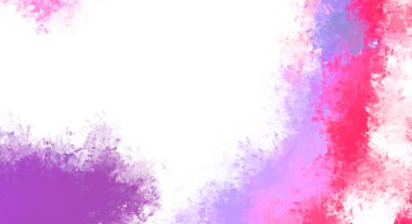 Taranmış Boyalı Soyut Arkaplan. Fırça darbesi ile boyanmış. Boya darbeleri. 2B Görüntü.