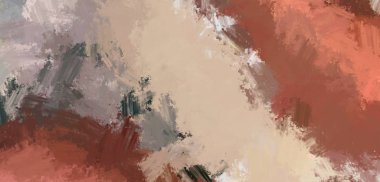 Taranmış Boyalı Soyut Arkaplan. Fırça darbesi ile boyanmış. Boya darbeleri. 2B Görüntü.