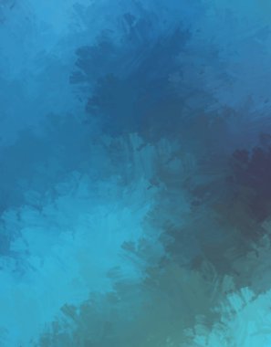 Taranmış Boyalı Soyut Arkaplan. Fırça darbesi ile boyanmış. Boya darbeleri. 2B Görüntü.