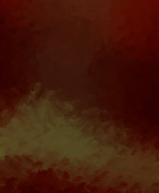 Taranmış Boyalı Soyut Arkaplan. Fırça darbesi ile boyanmış. Boya darbeleri. 2B Görüntü.