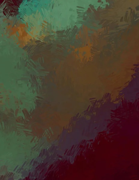 Brushed Painted Abstract Hintergrund Pinselstrich Malerei Farbtupfer Illustration — Stockfoto