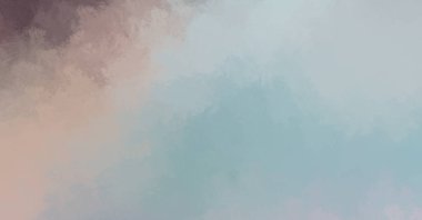 Taranmış Boyalı Soyut Arkaplan. Fırça darbesi ile boyanmış. Boya darbeleri. 2B Görüntü.