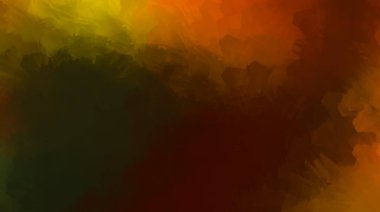 Taranmış Boyalı Soyut Arkaplan. Fırça darbesi ile boyanmış. Boya darbeleri. 2B Görüntü.