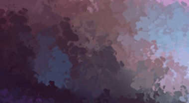 Taranmış Boyalı Soyut Arkaplan. Fırça darbesi ile boyanmış. Boya darbeleri. 2B Görüntü.