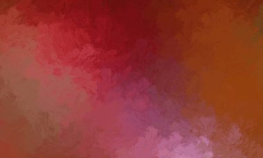 Taranmış Boyalı Soyut Arkaplan. Fırça darbesi ile boyanmış. Boya darbeleri. 2B Görüntü.