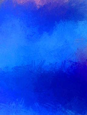 Taranmış Boyalı Soyut Arkaplan. Fırça darbesi ile boyanmış. Boya darbeleri. 2B Görüntü.