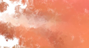 Taranmış Boyalı Soyut Arkaplan. Fırça darbesi ile boyanmış. Boya darbeleri. 2B Görüntü.