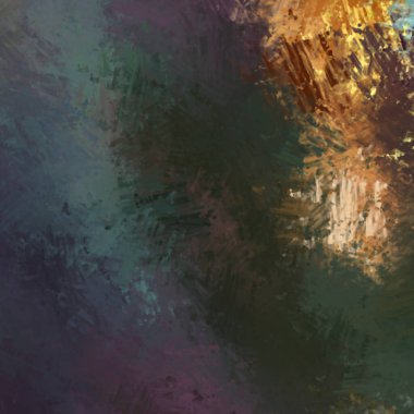 Taranmış Boyalı Soyut Arkaplan. Fırça darbesi ile boyanmış. Boya darbeleri. 2B Görüntü.