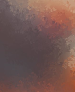 Taranmış Boyalı Soyut Arkaplan. Fırça darbesi ile boyanmış. Boya darbeleri. 2B Görüntü.